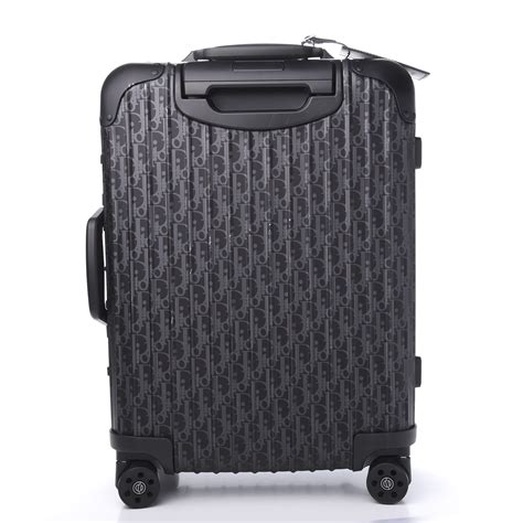 rimowa personal dior|christian dior carry on luggage.